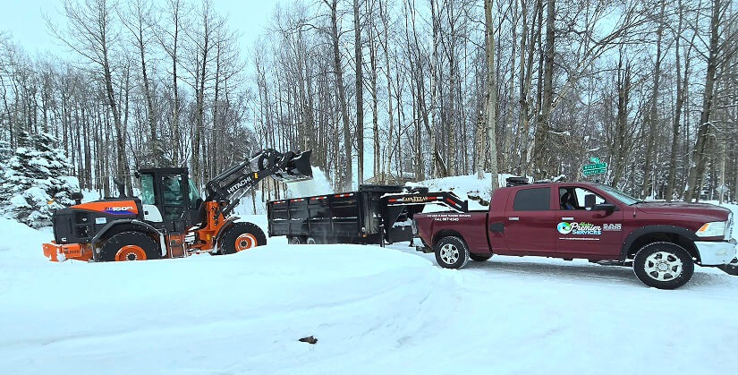 Anchorage plowing and snow haul outs.